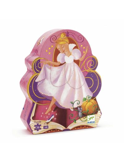 Puzzle Silhouette - Cendrillon