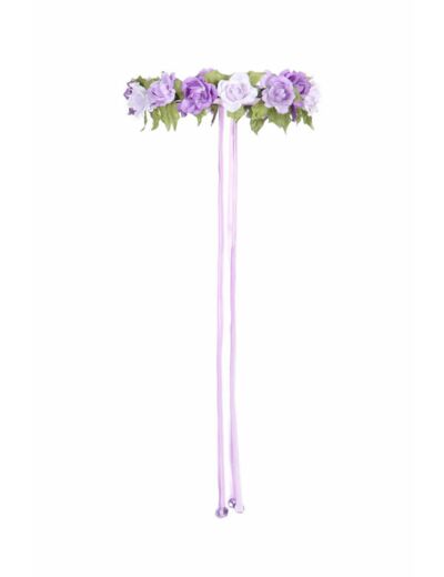 Couronne de fleurs - Rose Garland Halo, Lilac