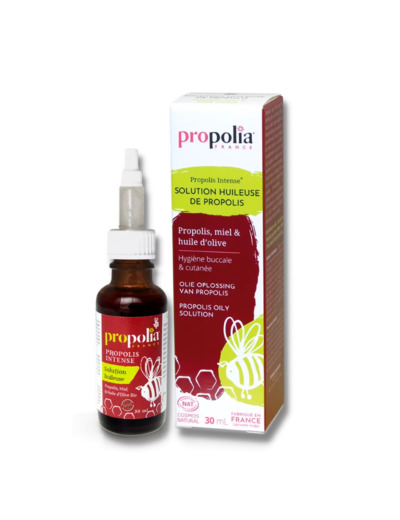 Manino : Solution Huileuse de Propolis sans Alcool 30 ml