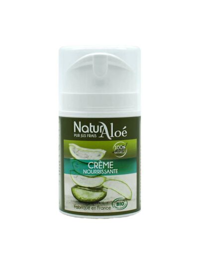 Naturaloe : Crème Nourrissante - Airless 50 ml