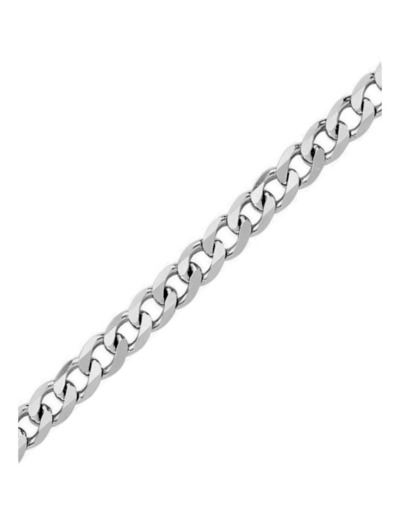 CHAINE EN ARGENT MAILLE GOURMETTE 3 MM