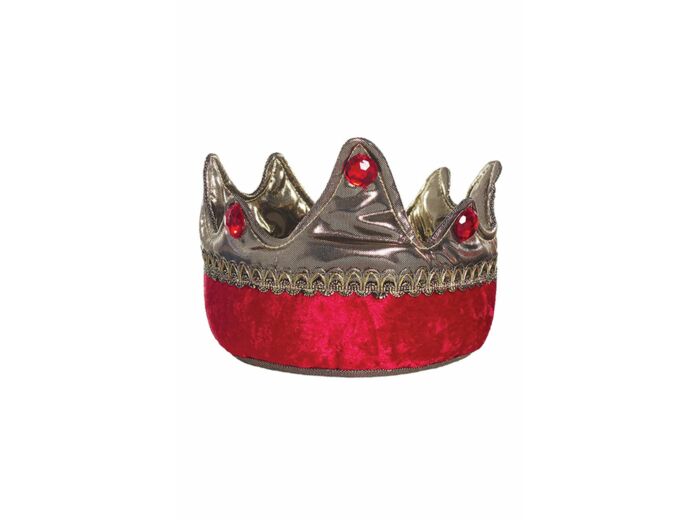 Couronne de Roi - Rouge et or