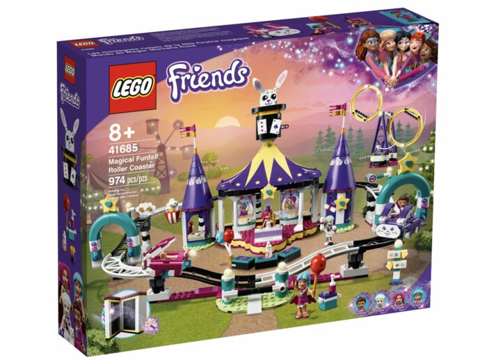 Lego Friends - Les montagnes russes de la fête foraine magique - 36241685LEG