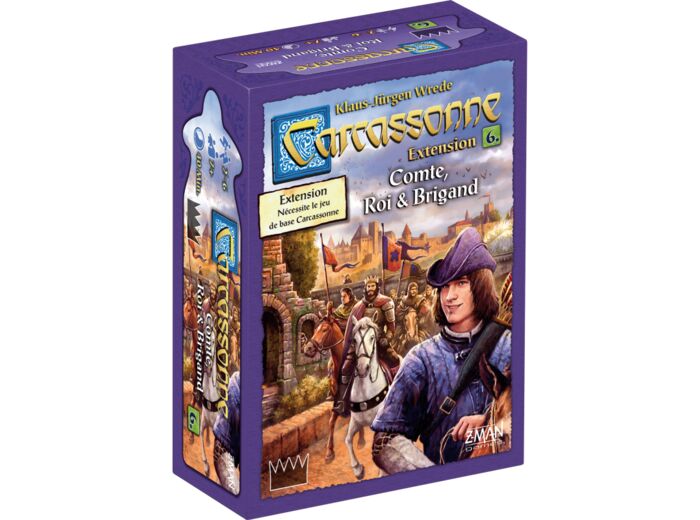 Carcassonne  ext. 06 - Comte. Roi et Brigand