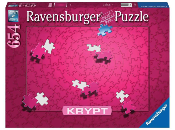 Puzzle Ravensburger - Krypt Pink - 654 Pcs - 165643