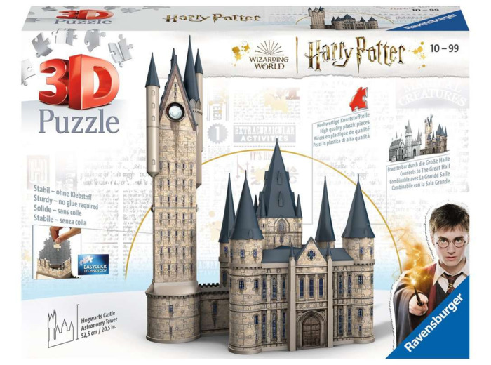 Puzzle 3D Ravensburger - De astronomietoren van Poudlard - 615 pcs - 112777