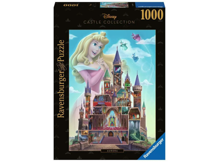 Puzzel 1000 stukjes  - Disney Castles: Aurora