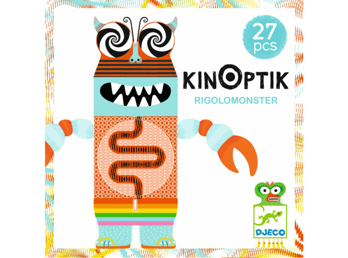 Kinoptik rigolomonster bouwspel en animatiespel