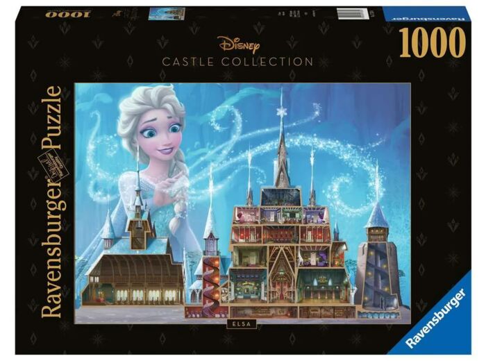 Puzzel 1000 stukjes  - Disney Castles: Elsa