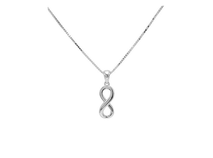 COLLIER EN ARGENT AVEC INFINI