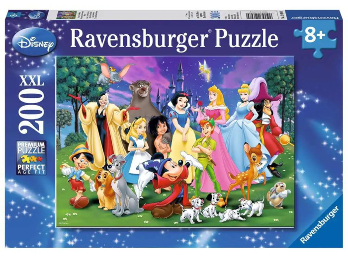 Puzzel 200 stukjes Disney's lievelingen