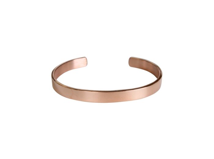 Claraline : Bracelet Cuivre Forme Jonc Plat