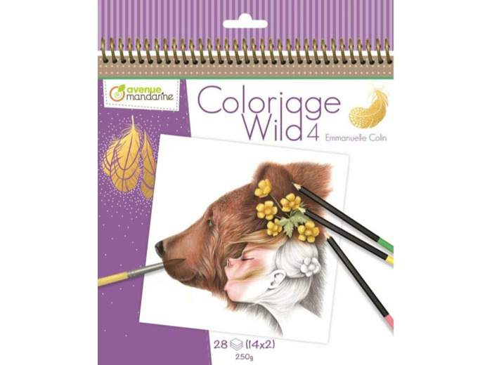 Colouring book Wild 4