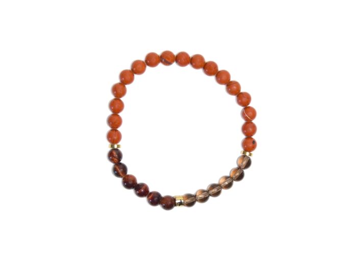 Claraline : Bracelet Chakra Racine Perles