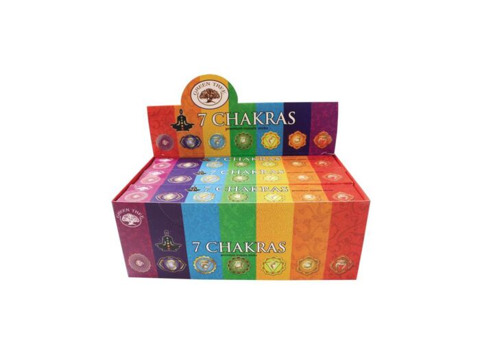 Claraline : Encens Green 7 Chakras 15 g