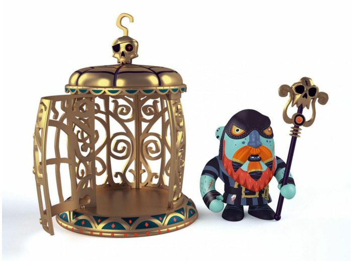 Arty Toys : Gnomus & Ze Cage