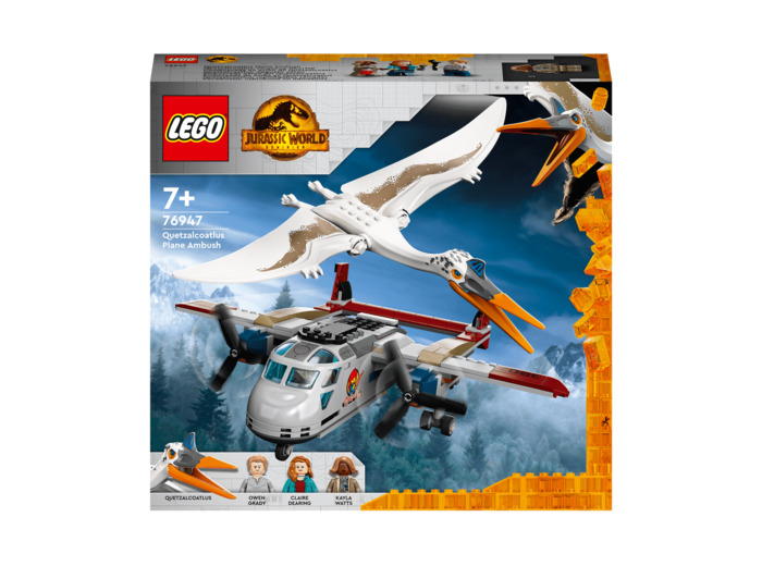 Lego Jurassic World - L'embuscade en Avion du Quetzalcoatlus - 76947