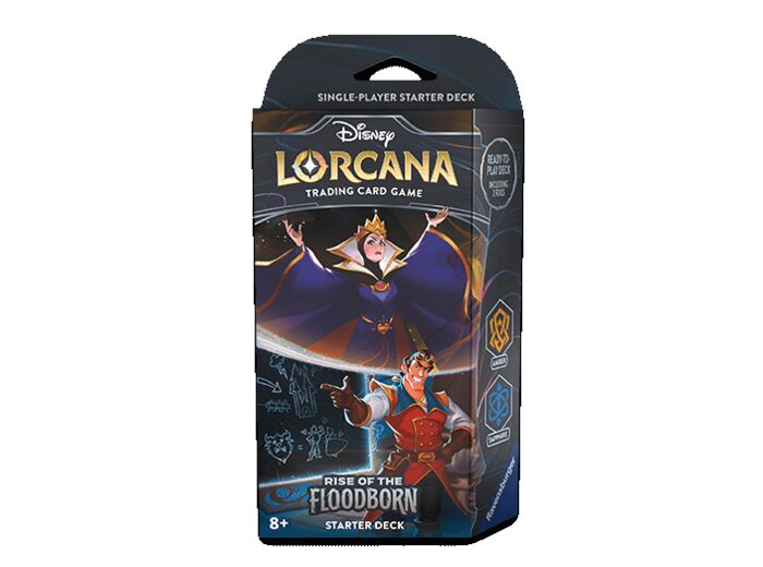 Lorcana Rise of The Floodborn - Starter Deck: Sapphire and Amber (EN)