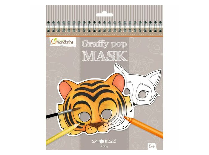 Graffy Pop Mask. Animaux