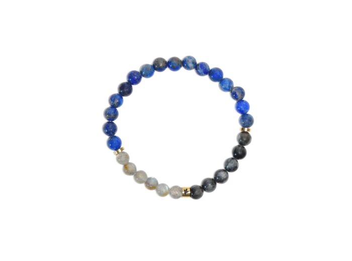 Claraline : Bracelet Chakra du 3ème œil Perles