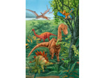 Haba 2 puzzles 24 pièces dinos