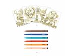 Coffret coloriages Egypte avec feutres pinceaux