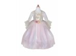 Robe de princesse rose dorée 5-6 ans