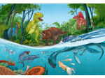 Haba 2 puzzles 24 pièces dinos