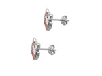 BOUCLES D'OREILLES ENFANT  EN ARGENT LICORNE