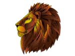 Eureka 2D RainboWooden Puzzle - Lion