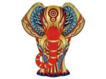 Eureka 2D RainboWooden Puzzle - Elephant