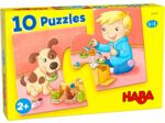 Haba 10 puzzels 2 stukken mijn speelgoed