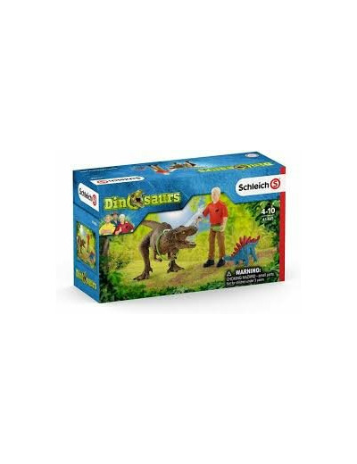 Accessoires Schleich - Attaque Tyrannosaure Rex - 41465