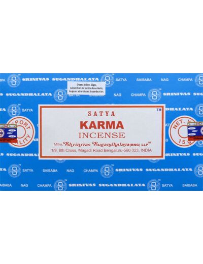 Claraline : Encens Satya Karma 15 g