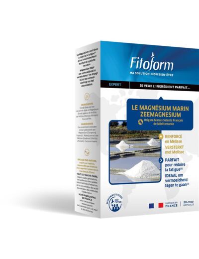 Distribio : Magnésium Marin 20 Ampoules