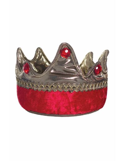 Couronne de Roi - Rouge et or