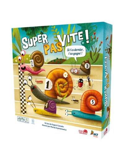 Super pas vite jeu de course et de bluff dès 6 ans