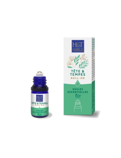 Herbes et Traditions : Roll -On Tête et tempes Bio