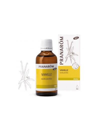 Pranarom-Huile Végétale Vanille Bio 50 ml