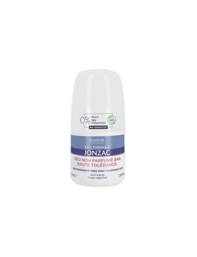 Jonzac : ETJ Reactive - Déodorant non parfumé 24h haute tolérance 50 ml