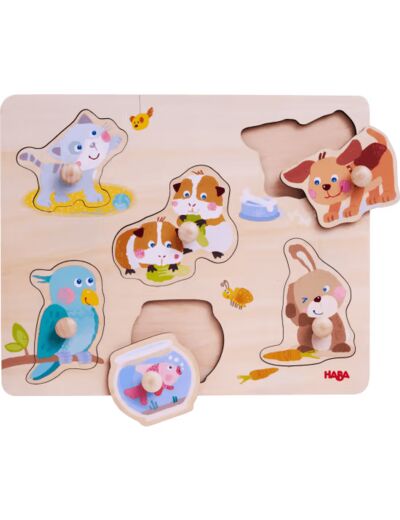 Puzzle Haba - Animaux domestiques - 6 pcs