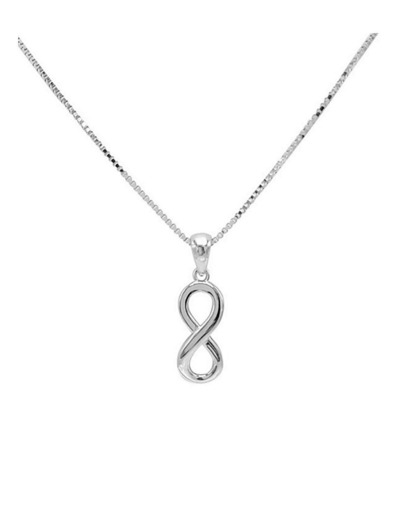 COLLIER EN ARGENT AVEC INFINI