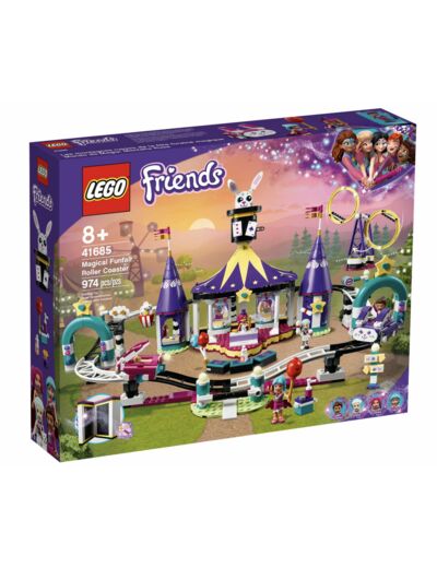 Lego Friends - Les montagnes russes de la fête foraine magique - 36241685LEG