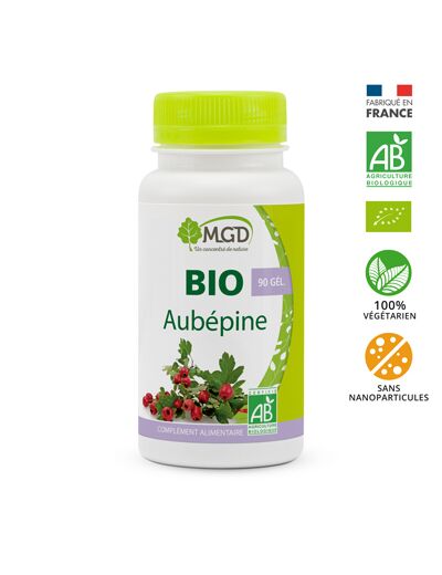 MGD : Bio Aubépine 220 mg 90 gel