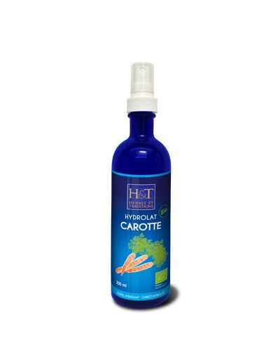 Herbes & Traditions : eau florale 100% pure CAROTTE BIO 200ml