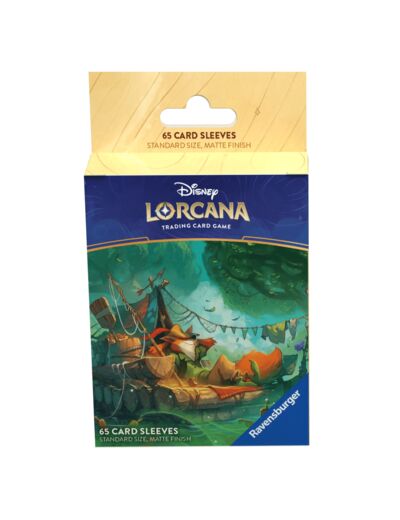 Card Sleeves Lorcana : Into The Inklands - Robin des Bois