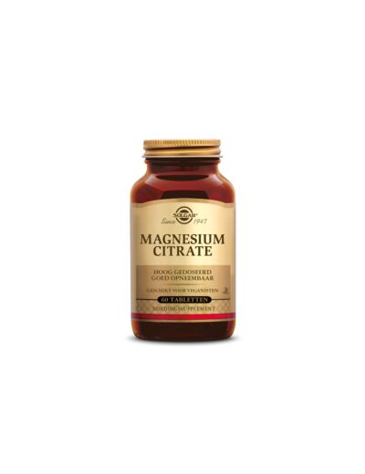 Solgar-Magnesium Citrate 60 comp