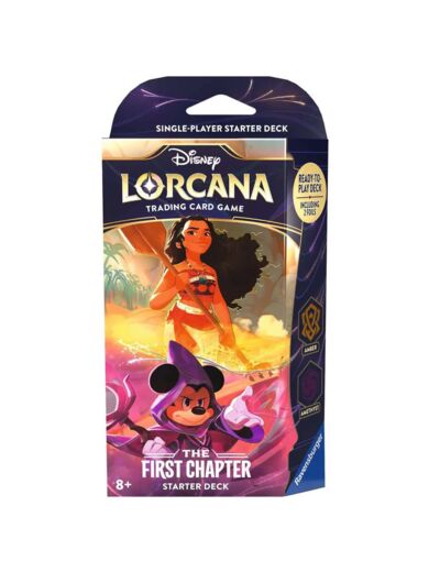 Lorcana First Chapter - Starter Deck: Amethyst and Amber (EN)