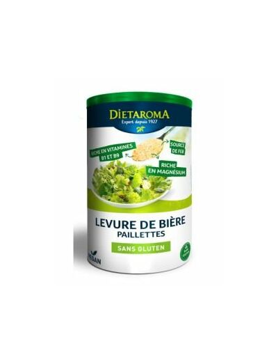 Manino : Dietaroma Levure de Bière en Paillette S/Gluten 175 gr