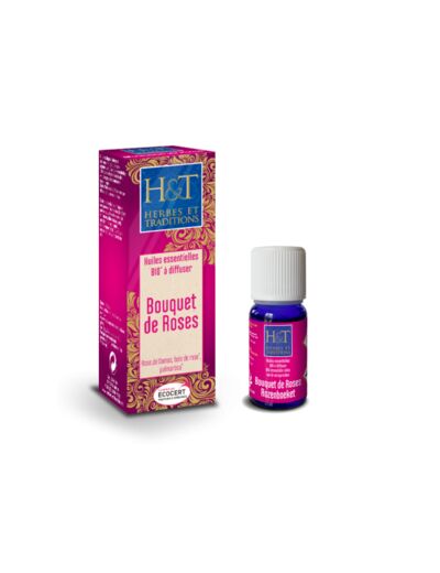 Herbes et Traditions : Synergie à Diffuser Bouquet de Roses Bio